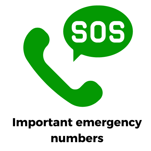 Important emergency numbers The city of Laayoune and La Marsa